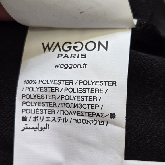 WAGGON PARIS lightweight Lace Overlay Hi-Lo Top. Size Small - Picture 12 of 14